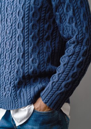 Apollo Sweater in Rowan Softyak DK - ZB296-00007-UK - Downloadable PDF
