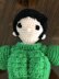 Green Monster amigurumi doll