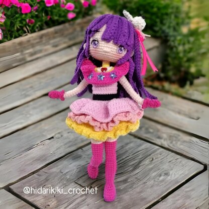 Anime amigurumi doll