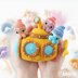 7-in-1 deep ocean crochet pattern amigurumi by AradiyaToys (Olka Novytska) mini kingdom stingray whale shark jellyfish diver crochet tutorial DIY PDF file