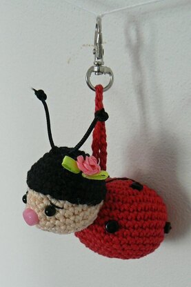 Ladybug keychain