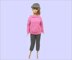 Barbie Jeans / Hoodie and Sweatshirt: 11-12" doll