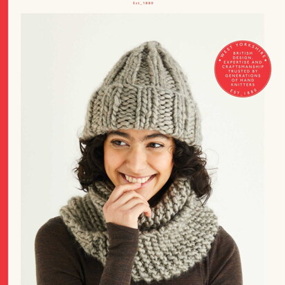 Sirdar 10317 Ribbed Hat & Cowl in Adventure PDF