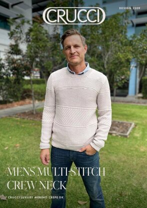 2209 Men's Multi Stitch Sweater