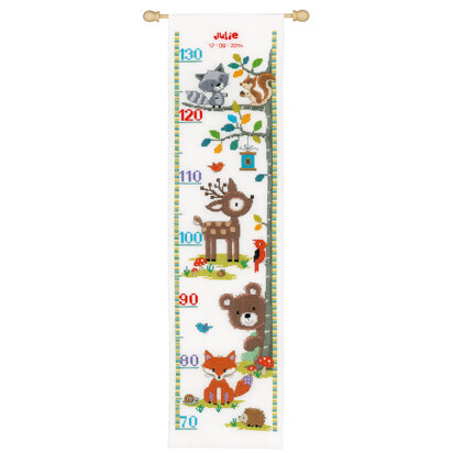 Design Works Baby Bears Birth Sampler Cross Stitch Kit - 28cm x 35.5cm