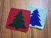 Christmas tree coaster