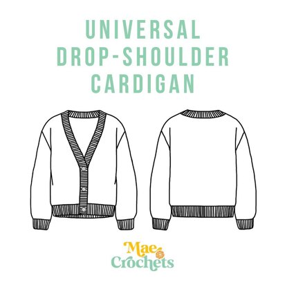Universal Drop-Shoulder Cardigan