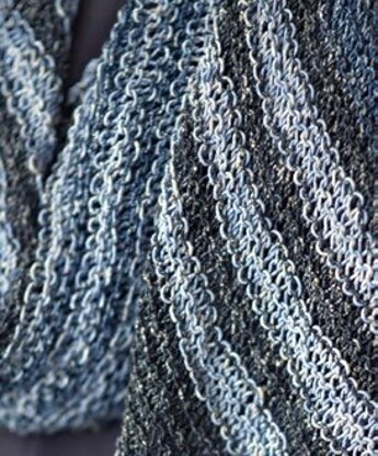 Toledo Scarf in Berroco Mykonos Stonewash PDF