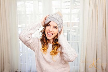 Quilted Lattice Crochet Hat