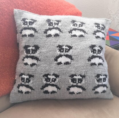 I Love Pandas Cushion