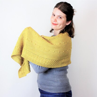 Bush Wattle Shawl