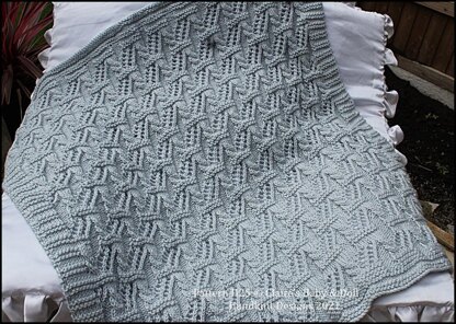 Cables and Lace Blanket