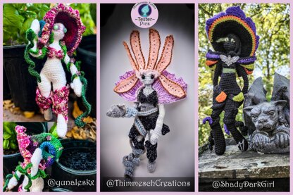 Garden Fae Amigurumi Doll