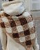 Gingham Triangle Shawl