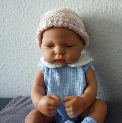 Crochet pattern doll beanie!