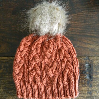 SJS Aran Cable Hat