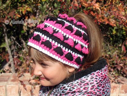 Colored Ponytail Hat