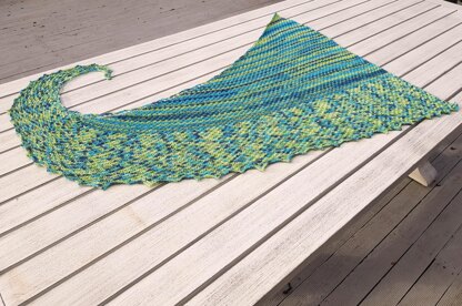 Moody Daisy Shawl