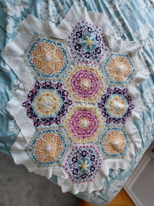 Persian dreams small blanket