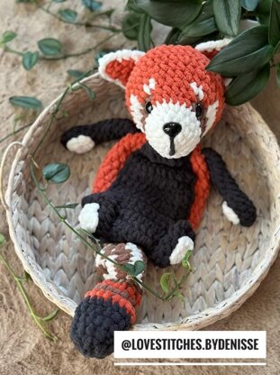 Red Panda Plush Lovey