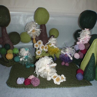 Fairies in my Garden - knitting pattern