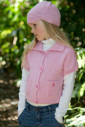 Nicola Vest and Hat by Little Cupcakes - Lc11