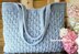 Textured Serenity Tote Bag