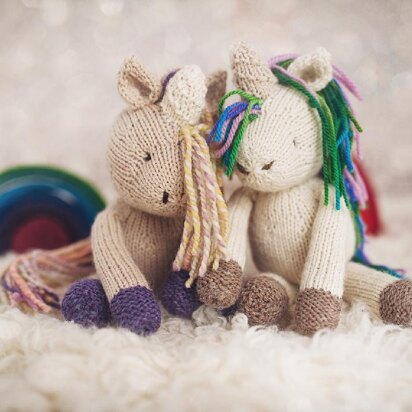 Rainflower Unicorn - knitting pattern