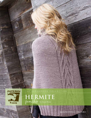 Hermite Poncho in Juniper Moon Farm Moonshine Chunky - J22-03