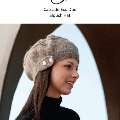 Slouch Hat in Cascade Eco Duo - W262