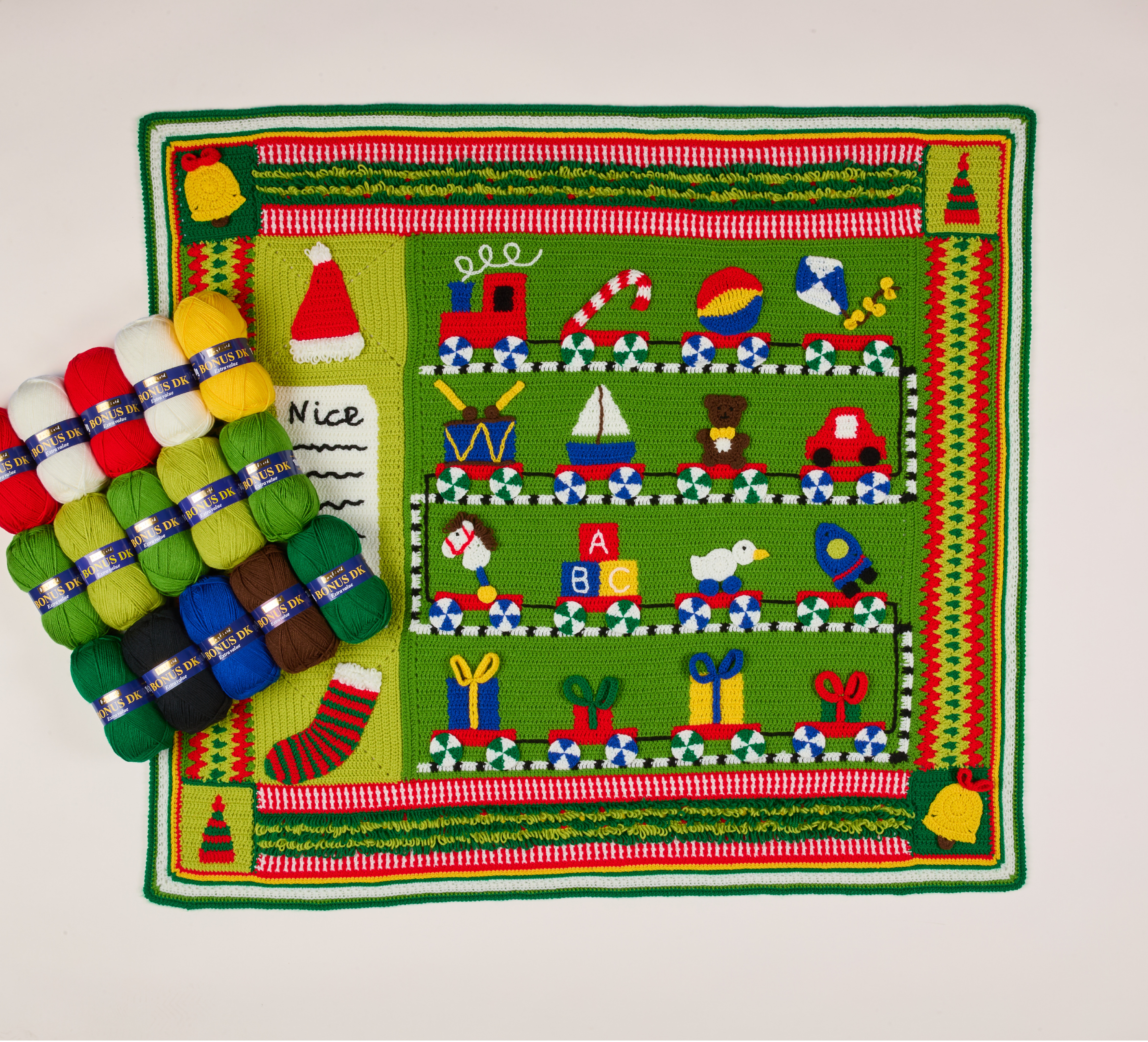 Sirdar Santa's Workshop Christmas CAL 2025 - view 2