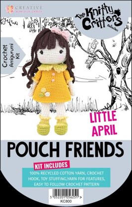 Creative World of Crafts Pouch Friends Little April - 20cm