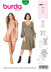 Burda Style Misses' Dress with Empire Waist â€“ Bell-shaped Skirt B6205 - Paper Pattern, Size 8-18