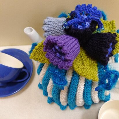 Delphinium Tea Cosy