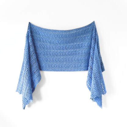 Puff Ripple Shawl