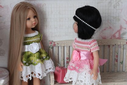 12-inch Dolls Dress Crochet Pattern