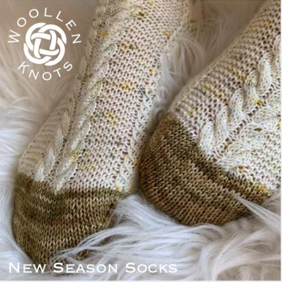 New Season Socks - knitting pattern