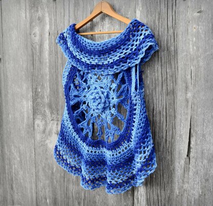 Snowflake Circle Vest