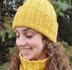 Sunshine Bay Cable Hat & Neck Warmer