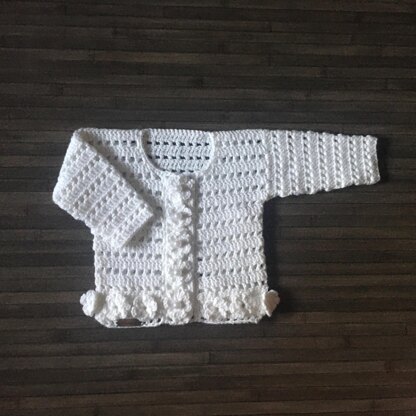 Shannyn Baby Flowers Cardigan