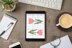 Spring Tulips Table Runner