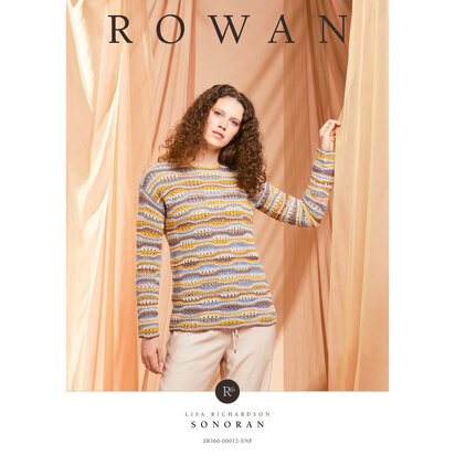 Sonoran Sweater in Rowan Creative Linen, Kidsilk Haze, Summerlite DK & 4ply - Downloadable PDF
