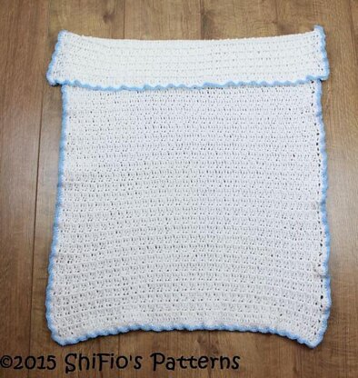 Waffle Stitch Blanket #326