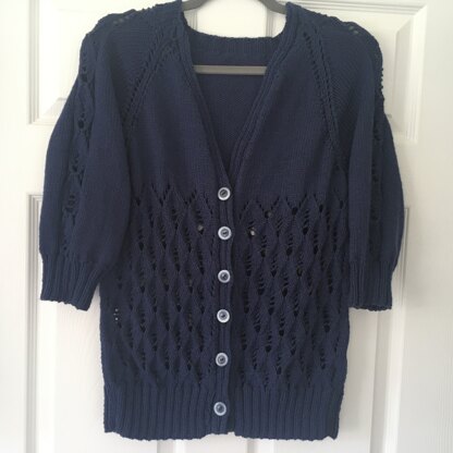 Ladies dk cardigan