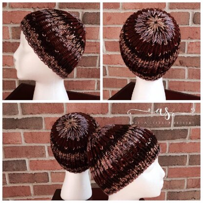 Single Strand Stripe Beanie