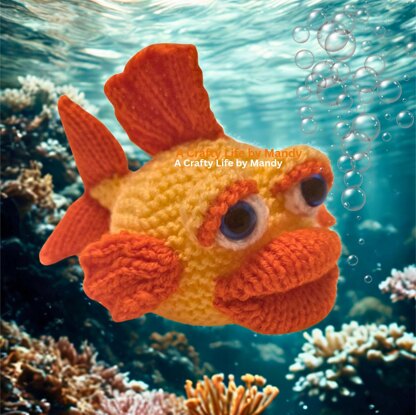 FishFace Choc Orange Cosy/Softie