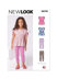 New Look Children's Top and Leggings N6761 - Paper Pattern, Size A (3-4-5-6-7-8)