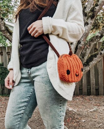 Pumpkin Crossbody Bag