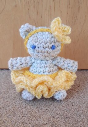 Amigurumi Ballet Bear Plushie