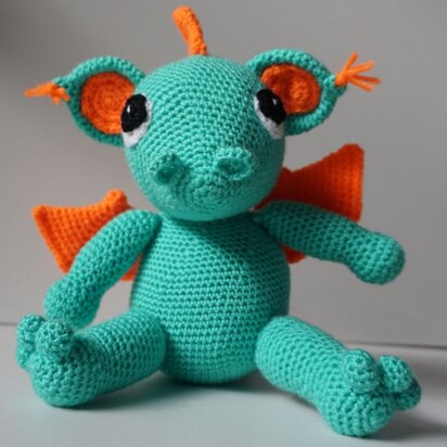 Crochet Pattern Dragon Elliot!